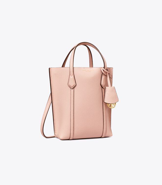 Pink Tory Burch Mini Perry Women's Tote Bags | OUTLET-06841399