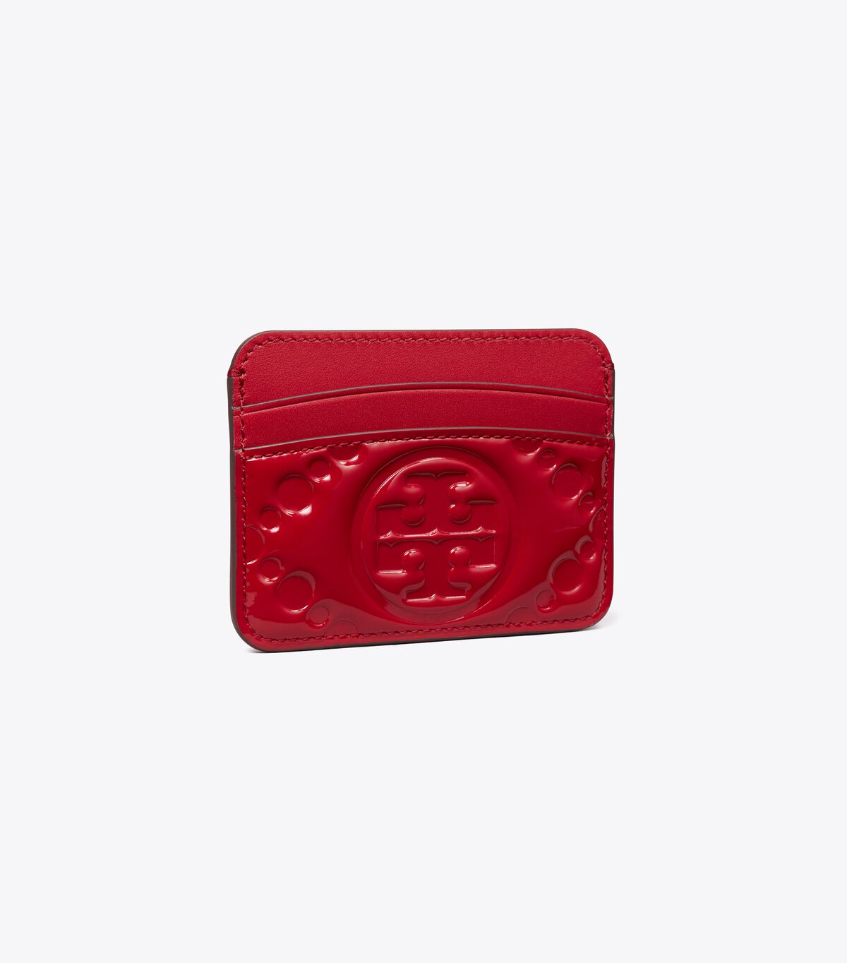 Red Tory Burch T Monogram Women's Card Case | OUTLET-70682539