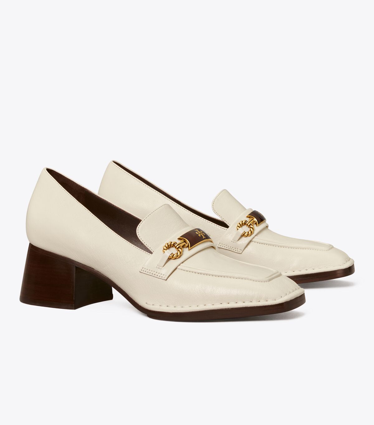 White Tory Burch Perrine Women's Loafers | OUTLET-10342979